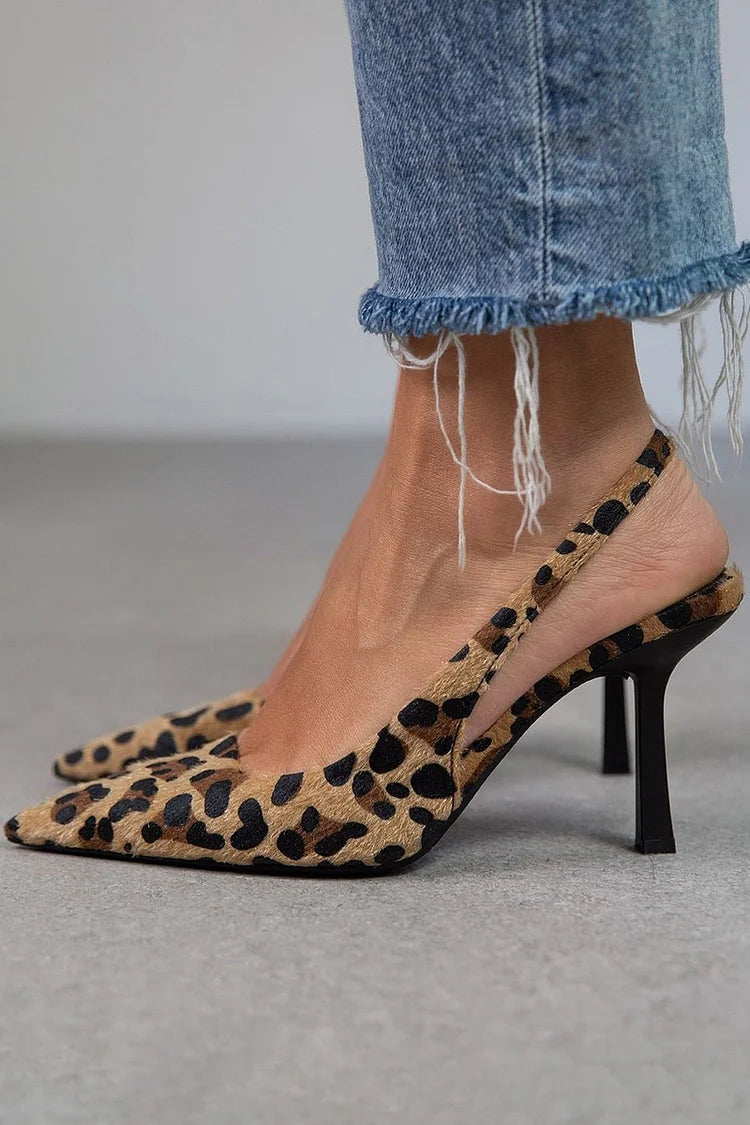 Margaret | D'Orsay Leopardí podpätky
