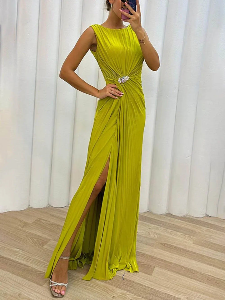 Yael™ | Elegantné šaty s vysokým výstrihom