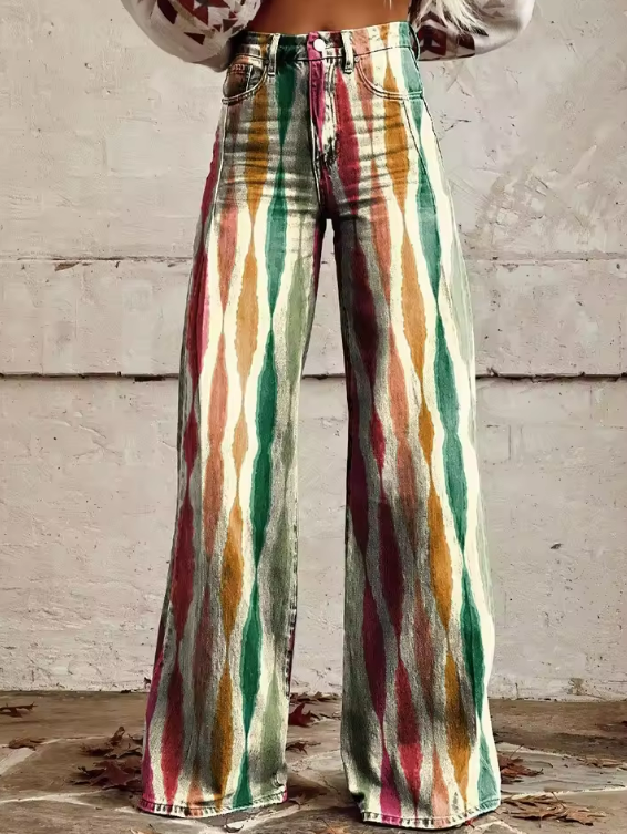 Isabella - Elegantné Boho Nohavice