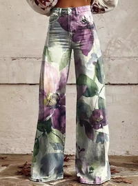Alessia - Retro Chic Boho Nohavice
