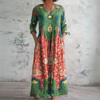 Judith | Vintage kvetinové maxi šaty