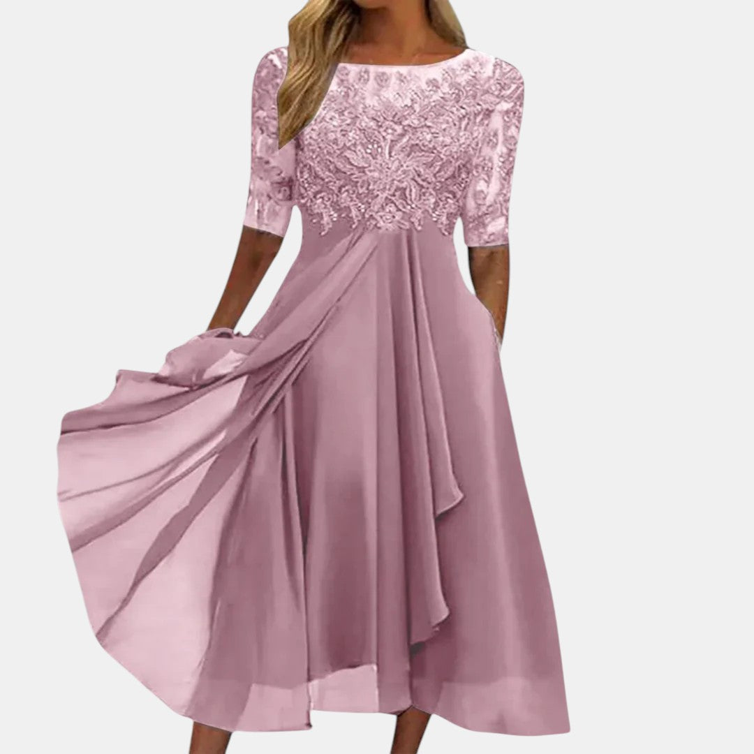 Rhonda™ | Elegantné čipkované šaty