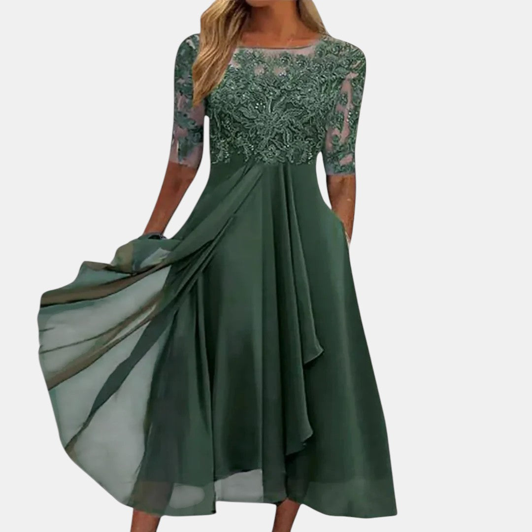 Rhonda™ | Elegantné čipkované šaty