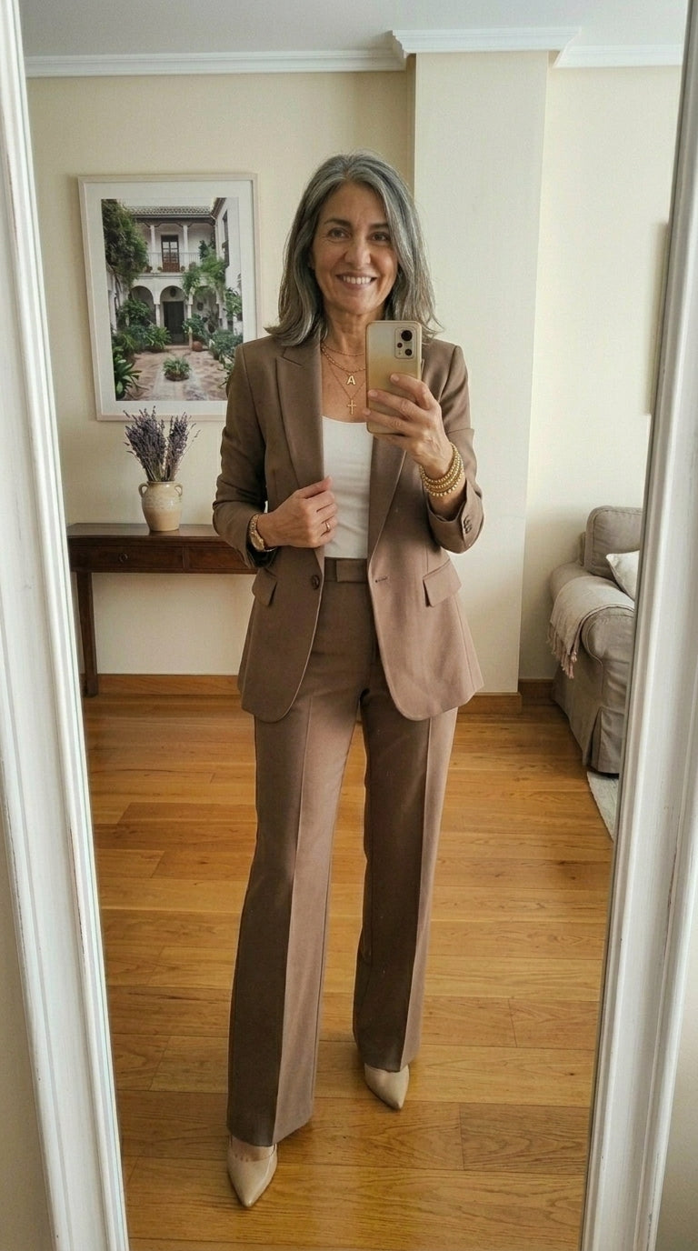 Vanessa™ | Elegantná súprava obleku s rozšírenými nohavicami