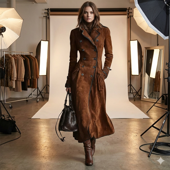 Suede Trench Nathaly™