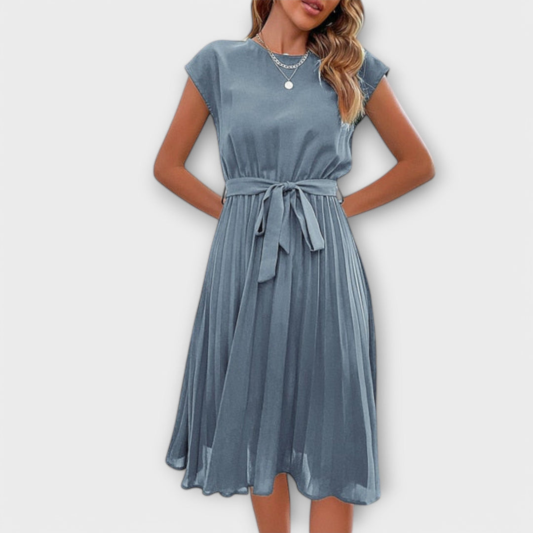 Shira™ | Letné skladané midi šaty