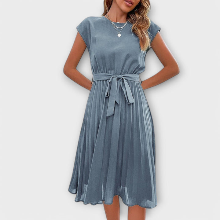 Shira™ | Letné skladané midi šaty