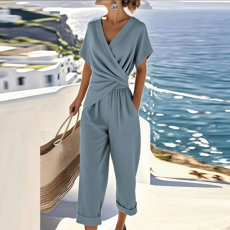 Colleen™ Elegantný Letný Set v Dvoch Častiach