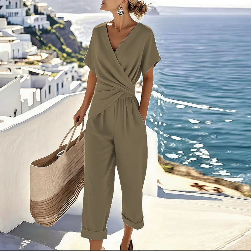 Colleen™ Elegantný Letný Set v Dvoch Častiach