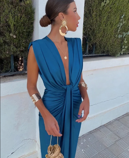Sophia™ | Elegantné skladané šaty