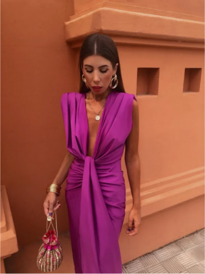 Sophia™ | Elegantné skladané šaty