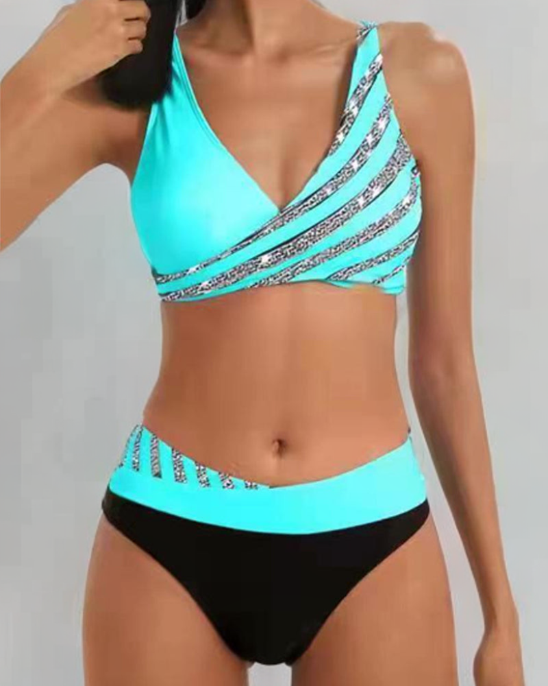 Mona - Potlačené bikiny v teplých tónoch