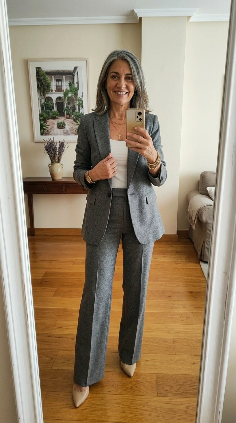 Vanessa™ | Elegantná súprava obleku s rozšírenými nohavicami