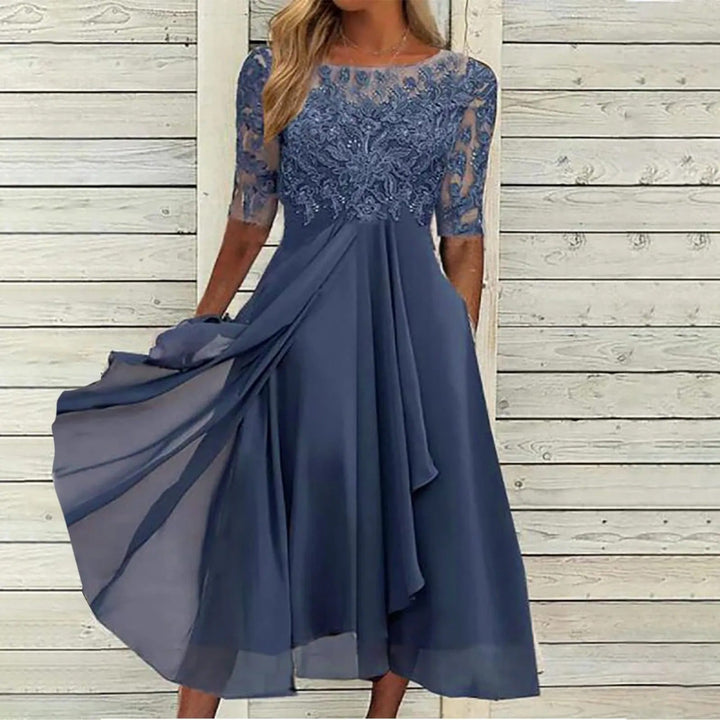 Harper™ | Elegantné čipkované midi šaty