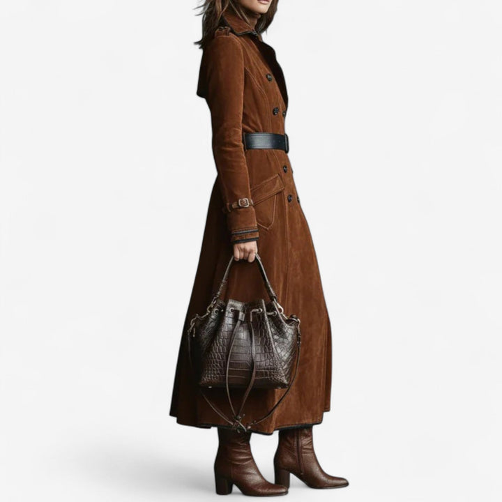Suede Trench Nathaly™