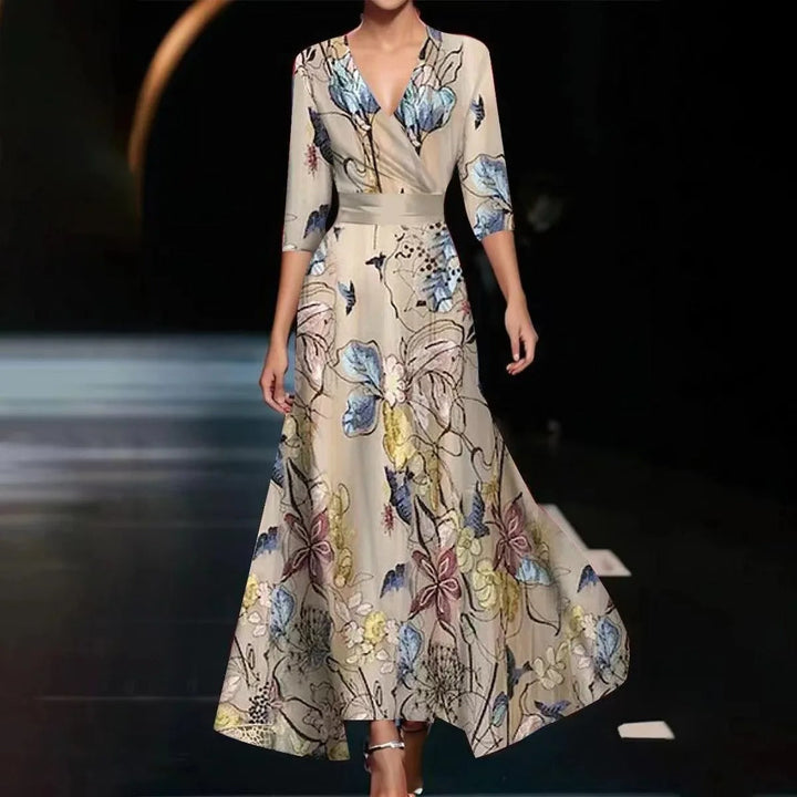 Aria™ | Elegantné šaty s kvetinovou potlačou